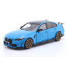 BMW M3 (G80) Performance Parts 2024 Daytona Beach blue - skala 1:18 - Solido